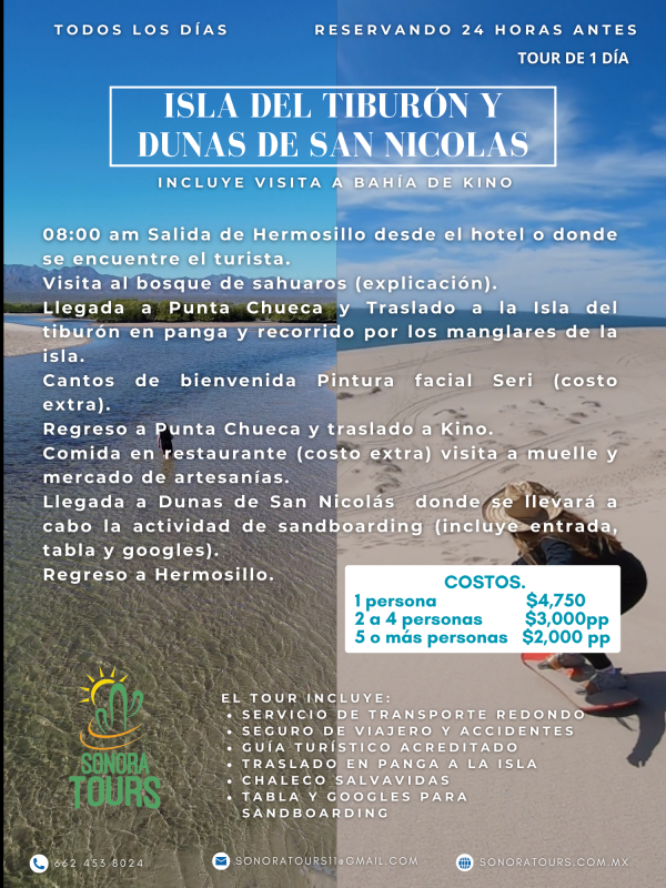 Isla tiburón y dunas de San Nicolás - Image 2